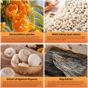 Produits de perte de poids naturels à base de plantes pilules amincissantes nettoyantes en 7 jours tablette complément alimentaire pour adultes - Product Image 3