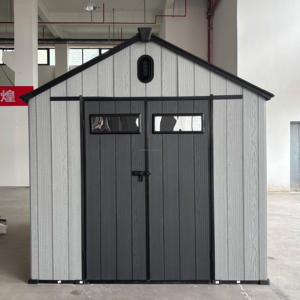 Abri de jardin en plastique, matériau PP, cabane préfabriquée, abris à outils, abri en plastique à monter soi-même - Product Image 3