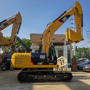 High Quality Second Hand <b>CAT</b> 320D Excavator 20Ton Earthmoving Municipal Quarry Construction Machinery Good Working Condition - Product Image 1