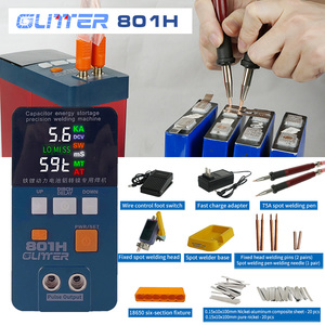 สินค้าขายดี GLITTER 801H ตัวเชื่อมต่อแบบจุดสำหรับซ่อมแบตเตอรี่ 18650 - Product Image 5