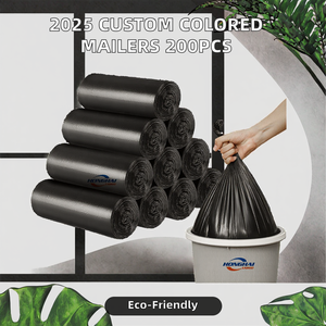 55-60 Gallon Contractor Trash <b>Bags</b>, Large <b>Black</b> <b>Heavy</b> <b>Duty</b> Garbage <b>Bags</b> - Product Image 3