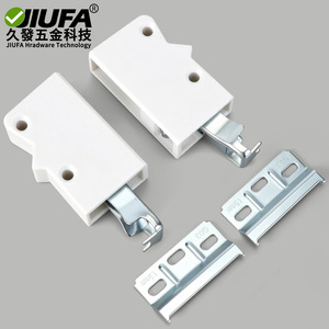 Soporte de pared para armario JiuFa, blanco, ABS, con ajuste de tornillos, para armario de pared. - Product Image 2
