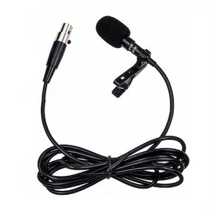 Micrófono de solapa con clip, condensador omnidireccional, Mini-XLR de 4 pines, <span class=keywords><strong>para</strong></span> transmisores inalámbricos <span class=keywords><strong>Shure</strong></span>, vlogs, escenarios y presentadores. - Product Image 2
