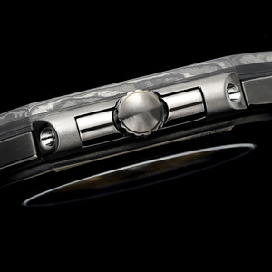 Pp Christmas Gifts Luxury Retro Casual Men's <b>Mechanical</b> <b>Watch</b> Octagonal All Carbon Fiber Case Green Dial Date Display Wristwatch - Product Image 4