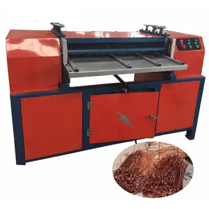 Automatic Radiator Cutting Machine to Separate the Copper from Aluminum| Copper Recycling Machine