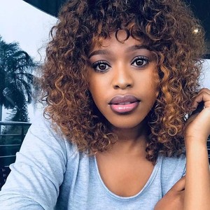 Perruque bob <span class=keywords><strong>afro</strong></span> de cheveux naturels crépus — ali queen, cheveux humains vierges, haute densité, 100% cheveux humains, bandeau sans colle, coupe courte pixie, pour femmes, vente en gros - Product Image 4