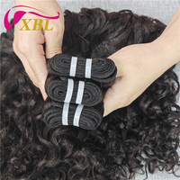 Lots de Cheveux Humains Vierges Brésiliens 100% Naturels, Ondulés (Water Wave), Double Trame, Provenance Unique, Vente en Gros pour Salons