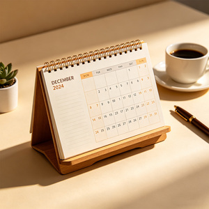 Impresión de Calendarios de Escritorio Personalizados al por Mayor, Calendarios de Escritorio con Impresiones Gratuitas y Servicio OEM para Socios Comerciales - Product Image 1