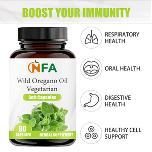 Cápsulas Vegetarianas de Aceite de Orégano Silvestre OEM ODM con Aceite de Orégano que Favorecen la Salud Celular, Digestiva, Oral y Respiratoria - Product Image 3