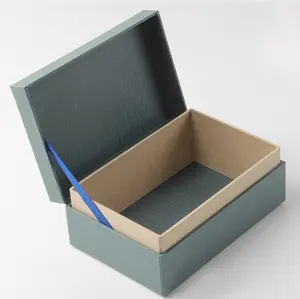자체 로고가 인쇄 된 맞춤형 고급 전자 남성용 면도기 종이 포장 상자 배송 용 분해 가능한 골판지 상자