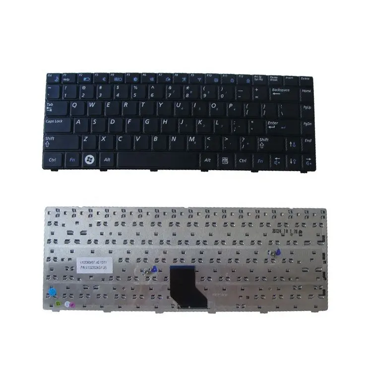 Teclado Netbook para Samsung R518 series laptop teclado interno reemplazo teclado portátil