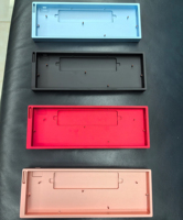 Boîtier de clavier OEM personnalisé en acier inoxydable et aluminium usiné CNC, pièces anodisées avec prototype EDM à fil