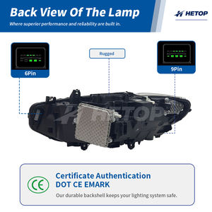 Phares HETOP F32 2013-2019, double couleur IKON V2 jaune et blanc, feux de jour DRL, série 4 F36 F80 M4 F82, ensemble de phares avant pour <span class=keywords><strong>BMW</strong></span> - Product Image 5