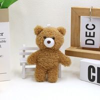 Pendentif Ours en Peluche Mignon, Mini Poupée Ours Blanc, Petit Charme, Jouet en Peluche, Pendentif de Sac, Ours de Zhejiang