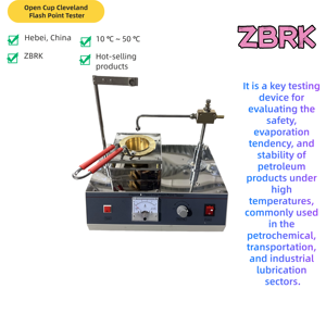 Professionelles <span class=keywords><strong>Cleveland</strong></span> <span class=keywords><strong>Open</strong></span> <span class=keywords><strong>Cup</strong></span> Flammpunkt-Testgerät - Product Image 4