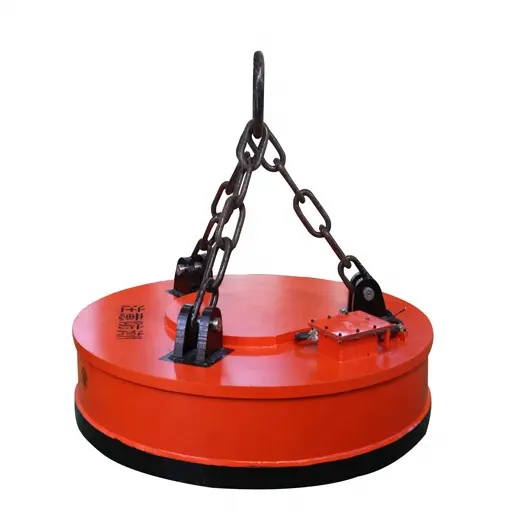 Round magnetic chuck electro magnetic lifter electromagnet