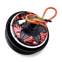 Moteur de moyeu électrique sans balais Sino-Pan 1500W 60V/72V 17 pouces étanche pour vélo électrique, 2500 tr/min, couple de 110 Nm