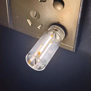 Lampe de nuit LED à commande tactile USB, lumière d'ambiance, ampoule Edison, lampe à incandescence, ampoule à filament LED, décoration de chambre à coucher, bricolage - Product Image 6