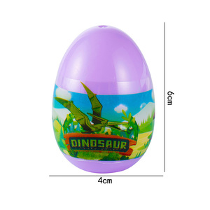 Xin Qi Fun Dinosaurio de Plástico Laminado con Diseño de Huevo de Pascua y Logotipo Personalizado para Máquina Gashapon y Caja Sorpresa - Product Image 6