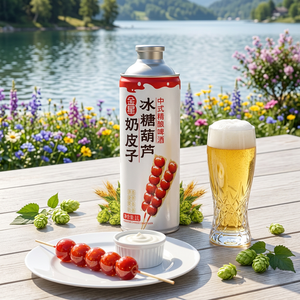 คิงสตาร์ ชาเบียร์จีน 1 ลิตร ขวด เอล รสสมุนไพรและเครื่องเทศ สีอ่อน 4.1% รสชาติธรรมชาติ พาสเจอร์ไรส์ เหมาะสำหรับคู่หูบาร์บีคิว - Product Image 3