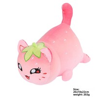 Vente chaude en peluche chat jouet poupée couette ours brodé Technique parfait oreiller doux pour enfants ODM personnalisation