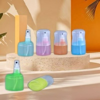 Macaron en plastique pour animaux de compagnie de 30ml, petit vaporisateur à brume fine, emballage cosmétique coloré, mini bouteille distributeur de lotion de voyage avec pompe