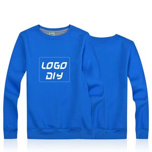 Pull d'hiver personnalisé avec logo, 100 % coton pur, pour homme, style décontracté, streetwear épais - Product Image 3