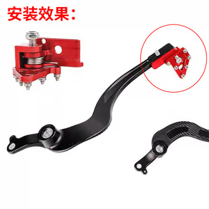 Pédale de frein pliable CNC pour moto, levier de frein rotatif pour Dirt Bike Enduro MX, accessoires tout-terrain - Product Image 4