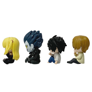 <span class=keywords><strong>Juego</strong></span> de 4 figuras de anime de PVC de 4 cm de tamaño mini de Death Note: Ryuk durmiendo y Light Yagami, juguetes premio para <span class=keywords><strong>juego</strong></span> de caja de huevos Gachapon - Product Image 2