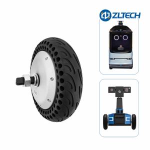 10Inch Hoog Koppel Lage Snelheid 48V 800W 150Rpm Borstelloze Elektrische Dc Wiel Naaf Servo Motor Voor Robot Agv Kruiwagen - Product Image 6