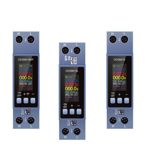 Medidor de Energía DDS6619 8 en 1 con WiFi Tuya para Riel DIN, Voltímetro Inteligente AC 85-290V, Medidor de Voltaje, Corriente, Potencia, KWh/PF/Hz - Product Image 2