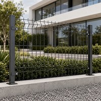 Clôture 3D LINSHENG en treillis soudé galvanisé 50x100mm pour zone de terminal de conteneurs