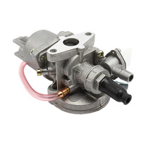 47cc 49cc Carburateur de vélo de poche CE Argent Zinc Petit moteur 2 temps Carb pour Mini Dirt Bike 50cc État Nouveau