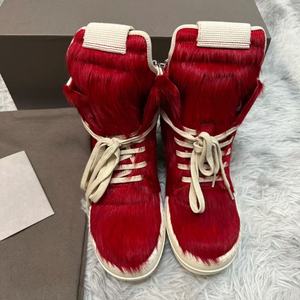 Luxury Horse Hair Designer Shoes Women High Quality Sneakers for <b>Men</b> Casual Shoes Chunky Walking Style Shoes Leather <b>Boots</b> - Product Image 1