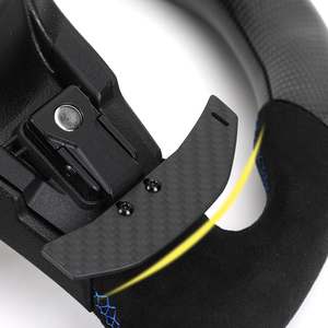 Sợi Carbon chỉ đạo Wheel từ Shifter mái chèo cho Audi R8 <span class=keywords><strong>RS</strong></span> A3 A4 A5 A6 A8 B7 B8 B9 C6 C7 C8 S3 S4 RS3 RS5 RS6 rs7 Q3 Q5 - Product Image 4