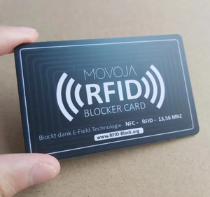 Nhà sản xuất có giá tùy chỉnh PVC thông minh RFID chặn thẻ bảo vệ 125Khz cho khách sạn kinh doanh thanh toán thành viên Thẻ <span class=keywords><strong>NFC</strong></span> - Product Image 1