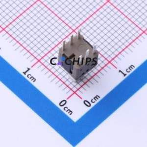 PS-5850DVA-6PN <b>Push</b> <b>Button</b> <b>Switch</b> <b>Switch</b> Self-Locking Rectangle Plunger 500mA 24V - Product Image 2