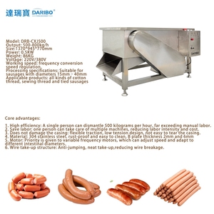 Máquina para Quitar Hilo de Salami, Equipo para Quitar Hilo de Salchicha Mongola en Venta - Product Image 2