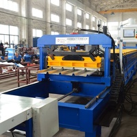 Machine de formage de tôles de toiture IBR de 686 mm populaire en Afrique du Sud, machine de fabrication de panneaux de toiture
