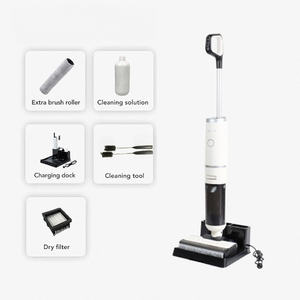 150w 4000mAh Vente en gros Aspirateur puissant autonettoyant Laveuse de <span class=keywords><strong>sol</strong></span> électrique à pression <span class=keywords><strong>sans</strong></span> <span class=keywords><strong>fil</strong></span> pour le nettoyage à domicile - Product Image 2
