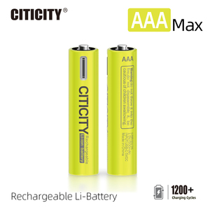 แบตเตอรี่แบบชาร์จได้ขนาด AAA 1.5V 600mAh CITICITY แบตเตอรี่แบบชาร์จล่วงหน้า คายประจุเองได้น้อย ใช้งานได้ยาวนานสำหรับอุปกรณ์อิเล็กทรอนิกส์ในครัวเรือน - Product Image 3
