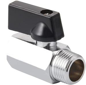 <span class=keywords><strong>Mini</strong></span> Válvula de Bola de Latón con Rosca BSPT NPT Sin Plomo, Palanca Hembra/Macho, Válvula de Cierre, <span class=keywords><strong>Mini</strong></span> Válvula 1/2 - Product Image 4