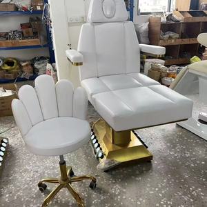 2025 New Design Daisy Beauty Salon Medical Spa Hotel Modern European Metal <b>Massage</b> Treatment <b>Table</b> Spa Chair - Product Image 6