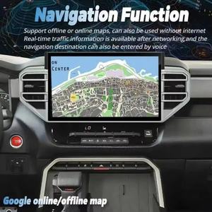 Reproductor Multimedia HU para Toyota Tundra 2020-2024 Sequoia, Navegación GPS, Radio para Auto, Pantalla QLED Android CarPlay de 14.6 Pulgadas, Estéreo DSP - Product Image 2