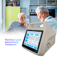 Máquina Láser de Proctología Mínimamente Invasiva 980nm 1470nm para Corte de Verrugas, Eliminación de Hemorroides y Fístulas Anales