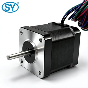 Motor paso a paso de alta precisión SY <span class=keywords><strong>Nema</strong></span> <span class=keywords><strong>17</strong></span> 42BYGH4802 <span class=keywords><strong>48MM</strong></span> 1.8 °   Cable Bipolar de 0.59Nm 2A de 4 Hilos para Impresoras 3D, Motor Híbrido de 12-24V con Certificación CE - Product Image 4
