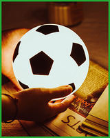 Fournitures d'art Créativité Arts & Crafts Kit DIY Peinture Peinture Votre Ballon de Football 3D Lampe Kit pour Enfants