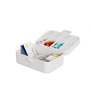 Estuche para Almacenamiento <span class=keywords><strong>de</strong></span> Medicamentos <span class=keywords><strong>de</strong></span> Doble Capa, Ofrece Espacio <span class=keywords><strong>de</strong></span> Almacenamiento Adicional para Diferentes Tipos <span class=keywords><strong>de</strong></span> Pastillas o Pequeños Suministros Médicos - Product Image 2