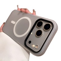 Étui magnétique en TPU+PC à motif animalier pour 17 Pro Max 17 16 Pro Max avec finition mate et toucher premium