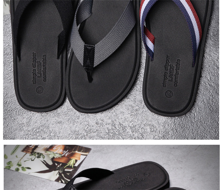 Men Shoes 2021 Summer Beach Platform Shoes Outdoor Casual Slippers Sandal Mens High Quality Flip Flop